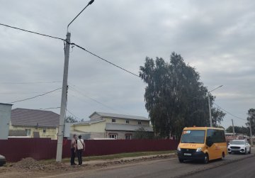 В Сергаче Нижегородской области завершилось строительство линии освещения по нацпроекту В Сергаче Нижегородской области завершилось строительство линии освещения по нацпроекту