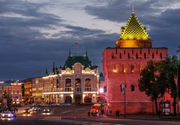 В День города Нижегородский кремль украсит праздничное проекционное световое шоу В День города Нижегородский кремль украсит праздничное проекционное световое шоу