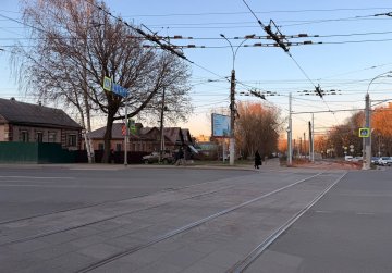 Реконструкция трамвайных путей на перекрестке улиц Ванеева и Надежды Сусловой начнется 25 апреля