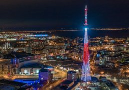 Праздничная подсветка украсит нижегородскую телебашню в День матери