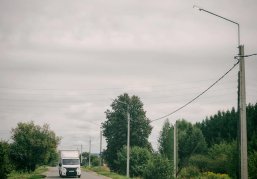В селе Работки установили 100 светодиодных светильников по нацпроекту «Инфраструктура для жизни»