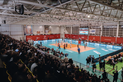 Волейбольный клуб «Горький» одержал победу в матче 14-го тура мужской волейбольной Суперлиги в Арзамасе Волейбольный клуб «Горький» одержал победу в матче 14-го тура мужской волейбольной Суперлиги в Арзамасе