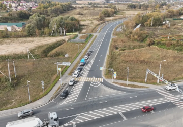 В Нижнем Новгороде готовность второго этапа реконструкции подъезда к деревне Анкудиновка достигла 40%