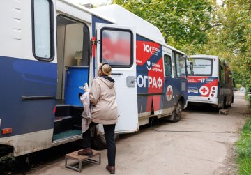 Почти 600 населенных пунктов региона посетили «Поезда здоровья» с начала года Почти 600 населенных пунктов региона посетили «Поезда здоровья» с начала года