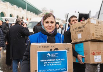 20 тонн гумгруза отправили в Дагестан  нижегородские волонтеры и предприниматели