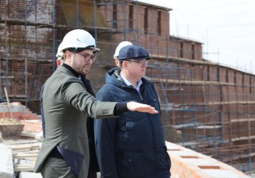 Реконструкция Чкаловской лестницы выполнена на 65%