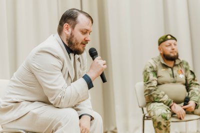 В Нижегородском индустриальном колледже прошла встреча студентов с ветеранами СВО в рамках проекта «Герои Родины» В Нижегородском индустриальном колледже прошла встреча студентов с ветеранами СВО в рамках проекта «Герои Родины»