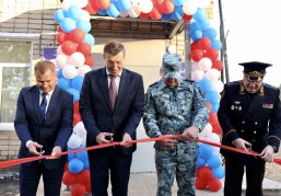 Глеб Никитин принял участие в открытии нового здания отдела полиции в посёлке Сокольское