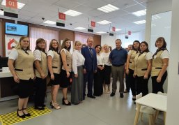 Отделение МФЦ открылось в новом помещении в поселке Варнавино Отделение МФЦ открылось в новом помещении в поселке Варнавино