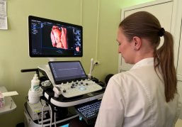Новый УЗИ-аппарат для проведения обследований беременных появился в Клиническом диагностическом центре Нижнего Новгорода