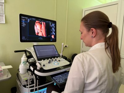 Новый УЗИ-аппарат для проведения обследований беременных появился в Клиническом диагностическом центре Нижнего Новгорода
