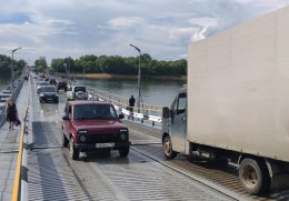 Наплавной мост через Оку в Павлове возобновил работу после ремонта