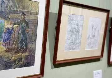 В Нижегородском художественном музее открылась выставка книжной иллюстрации «Нижегородские сказки и легенды» В Нижегородском художественном музее открылась выставка книжной иллюстрации «Нижегородские сказки и легенды»