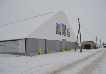 Новый животноводческий комплекс на 400 голов построили при господдержке в Большеболдинском муниципальном округе