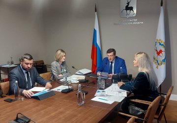 Глеб Никитин провел заседание рабочей группы совета глав субъектов РФ при МИД России по вопросам переселения иностранных граждан