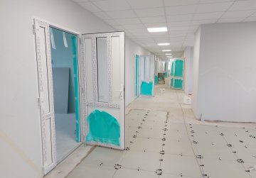 В Пильнинской ЦРБ ведется ремонт двух отделений и поликлиники по нацпроекту «Здравоохранение»