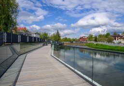 В Арзамасе после благоустройства открыли Гайдаровский пруд