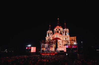 Более 5 тысяч зрителей объединил шестой музыкальный фестиваль «Великая Русь» в Нижнем Новгороде Более 5 тысяч зрителей объединил шестой музыкальный фестиваль «Великая Русь» в Нижнем Новгороде