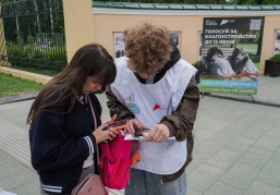 Акция «Гуси в парках» прошла в Нижегородской области в рамках программы «Формирование комфортной городской среды»