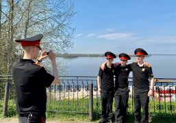 Воспитанники Минского суворовского военного училища посетили Нижегородскую область в рамках празднования Дня Победы