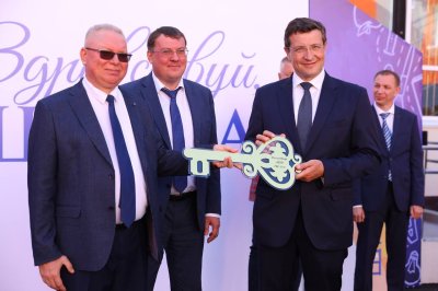 Новый корпус школы №14 в Арзамасе сможет принять 1 100 учеников Новый корпус школы №14 в Арзамасе сможет принять 1 100 учеников