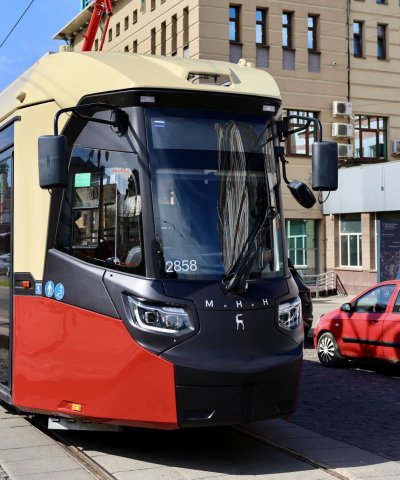 В&nbsp;Нижнем Новгороде запустили в&nbsp;эксплуатацию 170-й трамвай &laquo;МиНиН&raquo;