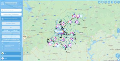 На инвестиционной карте Нижегородской области расширена информация о доступной инженерной инфраструктуре