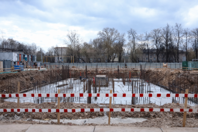 В Нижнем Новгороде залили первый бетон в основание фундамента будущего ЖК в рамках КРТ в районе улицы Самочкина