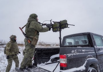Очередная группа резервистов приступила к боевой подготовке на нижегородском полигоне
