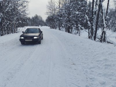 Для жителей села Пустынь Нижегородской области вместо аварийного моста через реку Медведовку построен временный объезд