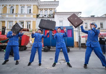 Нижний Новгород встретил всероссийский проект «Театральный поезд»