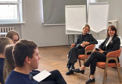 Екатерина Солнцева и Любовь Широкова обсудили с нижегородскими студентами развитие научных сообществ