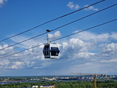 С 1 апреля Нижегородская канатная дорога переходит на летний режим работы