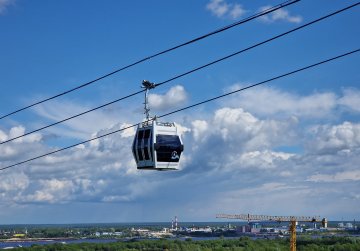 С 1 апреля Нижегородская канатная дорога переходит на летний режим работы