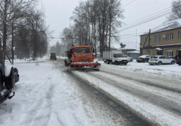 Дорожные службы Нижегородской области работают в усиленном режиме из-за апрельского снегопада