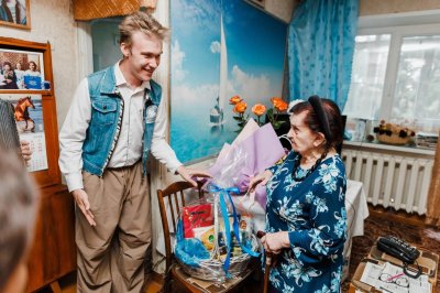 Волонтёры Победы поздравили со 102-летием ветерана Великой Отечественной войны Тамару Фёдоровну Рунову Волонтёры Победы поздравили со 102-летием ветерана Великой Отечественной войны Тамару Фёдоровну Рунову