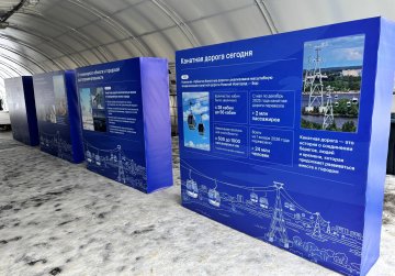 Фотовыставка, посвященная истории Нижегородской канатной дороги, открылась на Борской станции Фотовыставка, посвященная истории Нижегородской канатной дороги, открылась на Борской станции