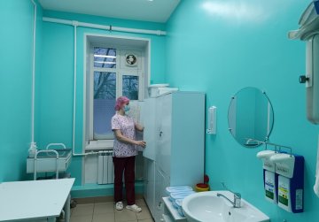 В Шахунском округе отремонтировали инфекционное отделение центральной районной больницы и ФАП в деревне Акаты