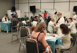 Около 120 взрослых и детей смогли проверить здоровье на фестивале «Семья нижегородская» Около 120 взрослых и детей смогли проверить здоровье на фестивале «Семья нижегородская»