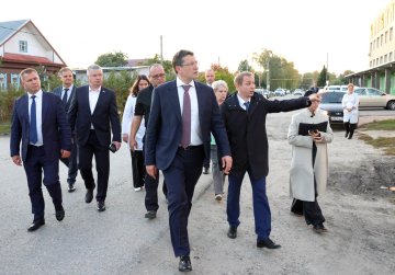 Глеб Никитин посетил с рабочим визитом Сокольский округ