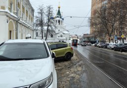 19 автомобилей эвакуировано за три дня с трамвайных путей и остановок в Нижнем Новгороде