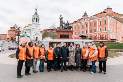 Нижегородские волонтеры передали очередной внедорожник и гуманитарный груз для бойцов СВО