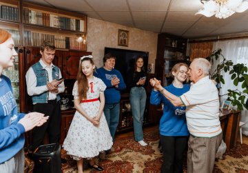 Нижегородские волонтеры навестили бывших узников фашистских концлагерей