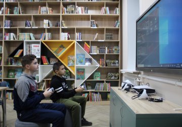 В поселке Красная Горка Пильнинского округа открылась модельная библиотека