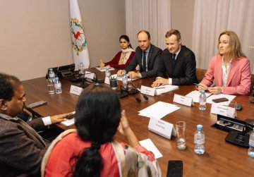 Дмитрий Старостин провёл встречу с делегацией штата Телангана в Москве