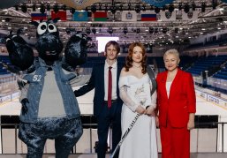 В нижегородском Дворце спорта «Нагорный» состоялась первая выездная церемония бракосочетания