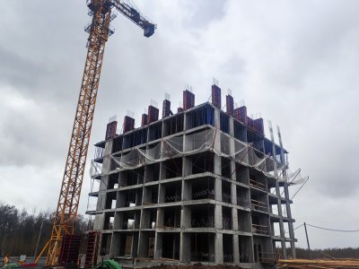  Стартовала активная фаза строительства первых домов в рамках комплексного развития территории в Ольгино