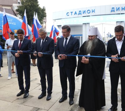 В Нижнем Новгороде после капитального ремонта открылся стадион «Динамо»