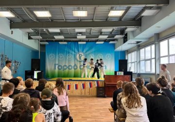 Юные чемпионы по джиу-джитсу встретились с нижегородскими школьниками в рамках проекта «Болеем за наших»