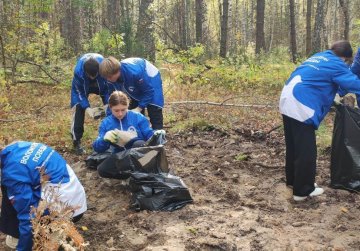 120 кубометров мусора собрали участники экосубботника в борских лесах 120 кубометров мусора собрали участники экосубботника в борских лесах